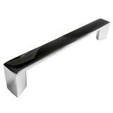 Emtek 86438US26 86438US Trinity 8" Center to Center Modern Bar Cabinet Pull Polished Chrome