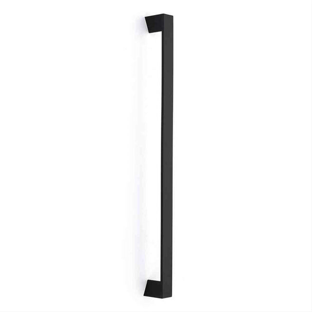 Emtek 86445US19 Trinity Appliance Pull with 18" Center to Center Flat Black