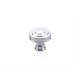 Emtek 86464US19 1-5/8 Inch Glendon Cabinet Knob Flat Black