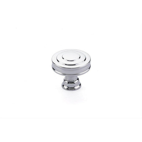 Emtek 86464US19 1-5/8 Inch Glendon Cabinet Knob Flat Black