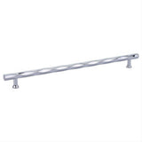 Emtek 86491US26 12 Inch Center to Center Tribeca Cabinet Pull Polished Chrome