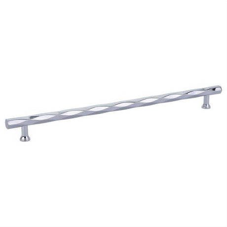 Emtek 86491US26 12 Inch Center to Center Tribeca Cabinet Pull Polished Chrome