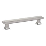 Emtek 86492US26 5 Inch Center to Center Geometric Rectangular Cabinet Pull Bright Chrome