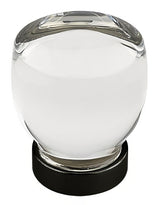 Emtek 86562US26 86562US Juneau 1-1/8 Inch Crystal Cabinet Knob Bright Chrome