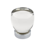 Emtek 86562US26 86562US Juneau 1-1/8 Inch Crystal Cabinet Knob Polished Chrome