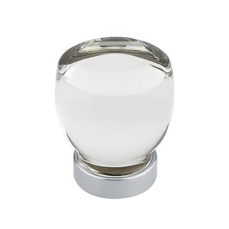 Emtek 86562US26 86562US Juneau 1-1/8 Inch Crystal Cabinet Knob Polished Chrome