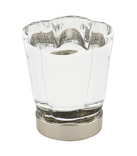 Emtek 86565US26 Forza 1-1/4 Inch Crystal Cabinet Knob - Polished Chrome