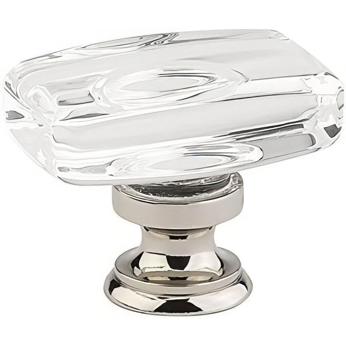 Emtek 86566US26 Windsor 1-5/8 Inch Crystal Cabinet Knob - Polished Chrome