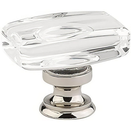 Emtek 86566US26 Windsor 1-5/8 Inch Crystal Cabinet Knob - Polished Chrome