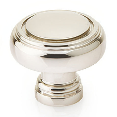 Emtek 86610US14 Norwich 1-1/4" Solid Brass Cabinet Knob - Polished Nickel
