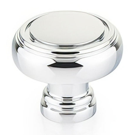 Emtek 86610US26 Norwich 1-1/4" Solid Brass Cabinet Knob - Polished Chrome