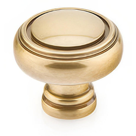 Emtek 86611US7 Norwich 1-5/8" Solid Brass Cabinet Knob - French Antique