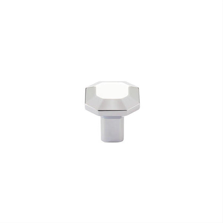 Emtek 86612US26 Square 1-1/4" Cabinet Knob Polished Chrome