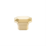 Emtek 86613US4 Rectangular 1-3/8" x 2" Cabinet Knob Satin Brass
