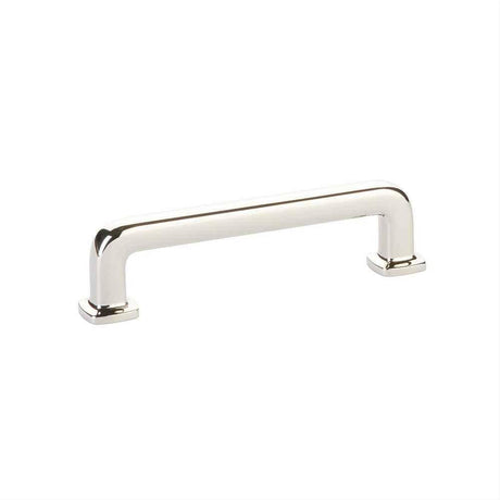 Emtek 86634US14 Cabinet Pull with 4" Center to Center Polished Nickel Lifetime