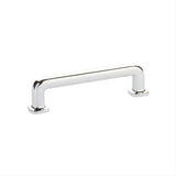 Emtek 86634US26 Cabinet Pull with 4" Center to Center Polished Chrome