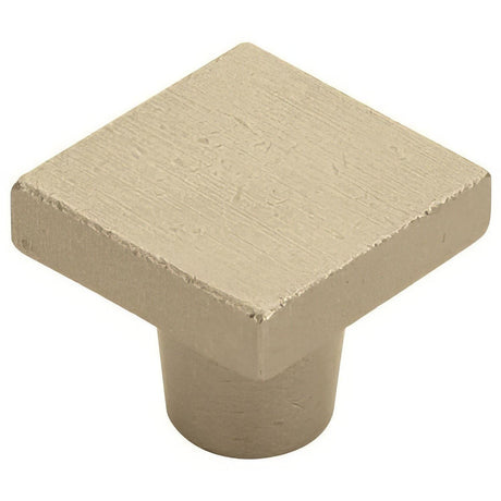Emtek 86662TWB 86662 Rustic Modern Square 1-1/4" Cabinet Knob Tumbled White Bronze