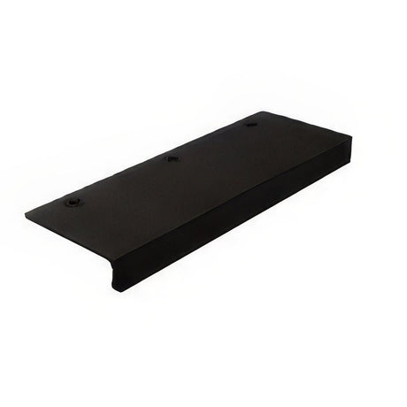 Emtek 86664FB 86664 Rustic Modern Edge Cabinet Pull with 1-1/2" Center to Center Flat Black Bronze