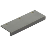Emtek 86665MB 86665 Rustic Modern Edge Cabinet Pull with 4-1/2" Center to Center Medium Bronze