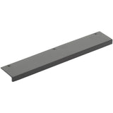 Emtek 86666FB 86666 Rustic Modern Edge Cabinet Pull with 10-1/2" Center to Center Flat Black Bronze