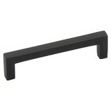 Emtek 86667FB 86667 Rustic Modern Edge Cabinet Pull with 3-1/2" Center to Center Flat Black Bronze