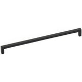 Emtek 86674FB 86674 Rustic Modern Rectangular Cabinet Pull / Appliance Pull with 12" Center to Center Flat Black Bronze