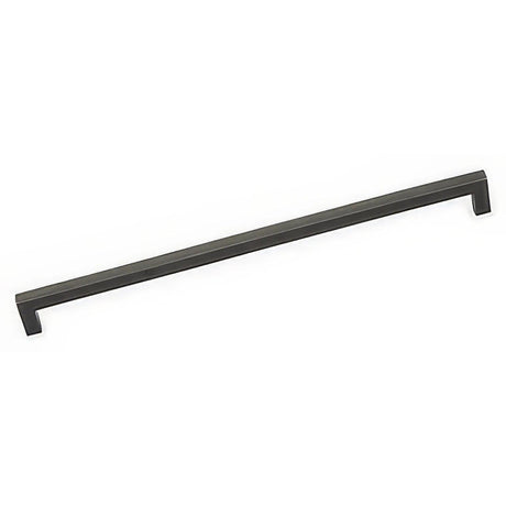 Emtek 86675MB 86675 Rustic Modern Rectangular Cabinet Pull / Appliance Pull with 18" Center to Center Medium Bronze