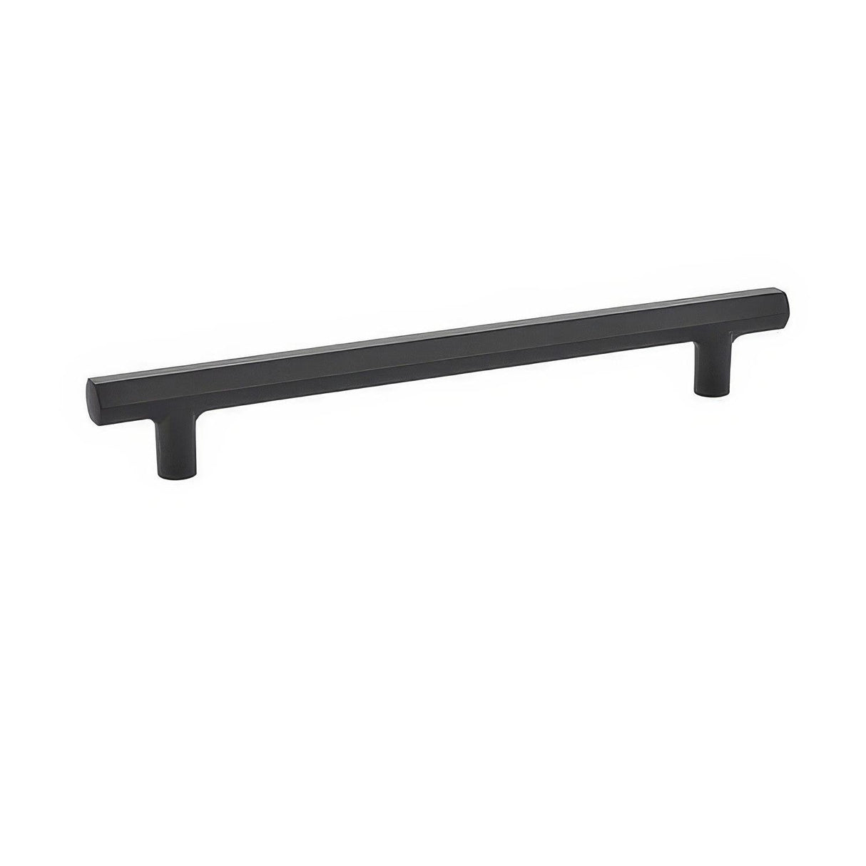 Emtek 86681US19 86681US 12 Inch Mod Hex Pull Flat Black