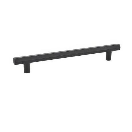 Emtek 86681US19 86681US 12 Inch Mod Hex Pull Flat Black