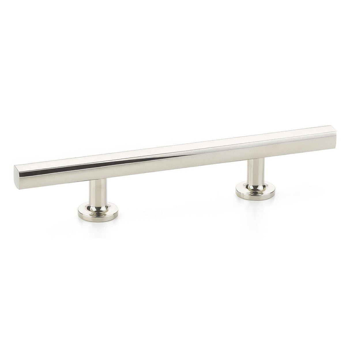 Emtek 86682US14 86682US Freestone Extended Cabinet Pull with 3-1/2" Center to Center Polished Nickel Lifetime