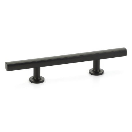 Emtek 86682US19 86682US Freestone Extended Cabinet Pull with 3-1/2" Center to Center Flat Black