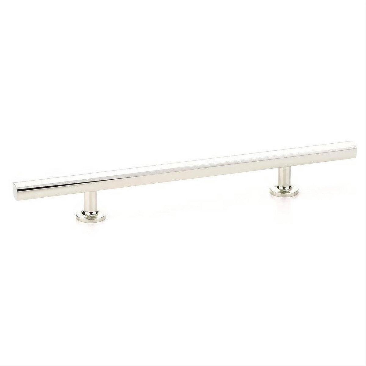 Emtek 86683US14 Freestone Extended Cabinet Pull with 6 Inch Center to Center - Polished Nickel