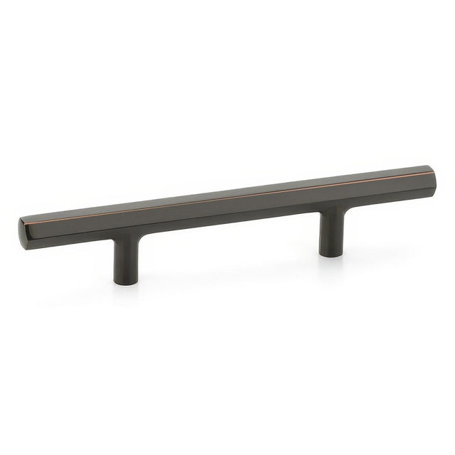 Emtek 86684US10B 86684US Mod Hex Extended Cabinet Pull with 3-1/2" Center to Center Oil Rubbed Bronze