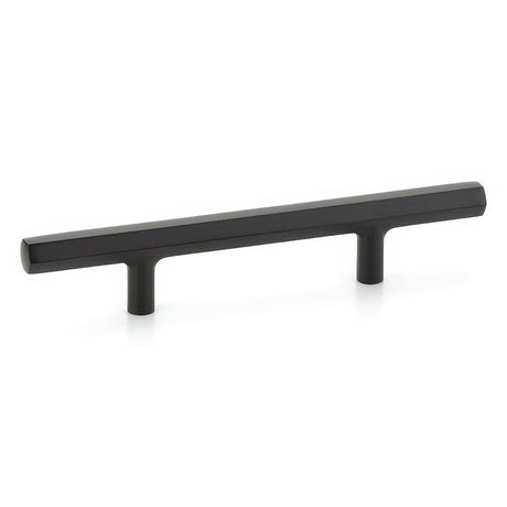 Emtek 86684US19 86684US Mod Hex Extended Cabinet Pull with 3-1/2" Center to Center Flat Black