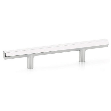 Emtek 86684US26 86684US Mod Hex Extended Cabinet Pull with 3-1/2" Center to Center Polished Chrome