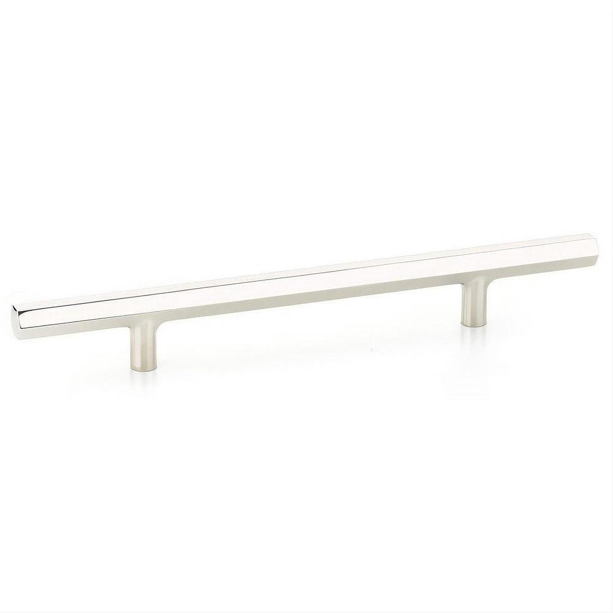 Emtek 86685US14 86685US Mod Hex Extended Cabinet Pull with 6" Center to Center Polished Nickel Lifetime