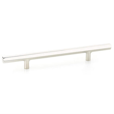 Emtek 86685US14 Mod Hex Extended Cabinet Pull with 6 Inch Center to Center - Polished Nickel