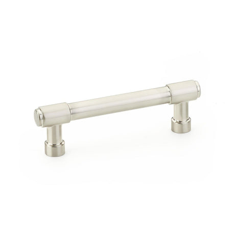 Emtek 86686US15 86686US Jasper 3-1/2 Inch Center to Center Cabinet Pull Satin Nickel