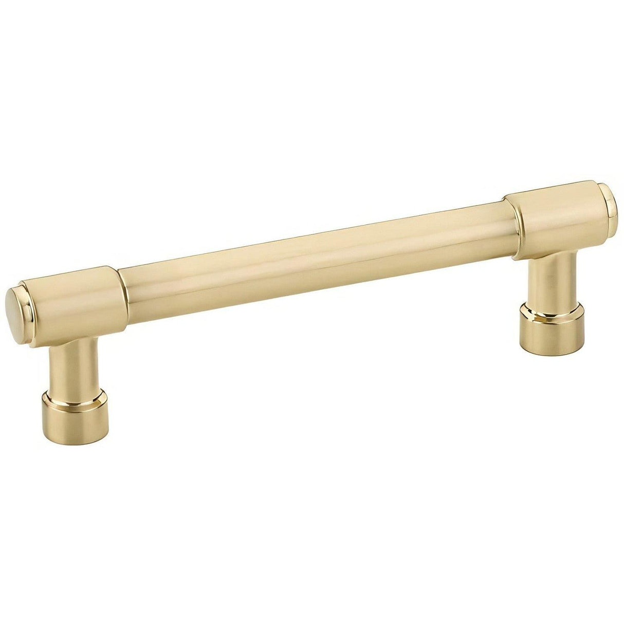 Emtek 86687US4 86687US Jasper 4 Inch Center to Center Cabinet Pull Satin Brass