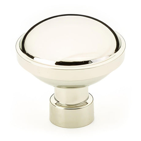 Emtek 86695US14 Brandt 1-1/4" Cabinet Knob - Polished Nickel