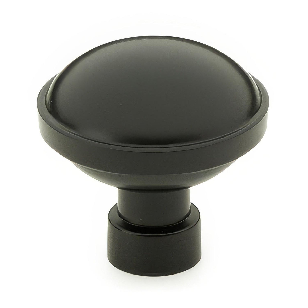 Emtek 86695US19 86695US Brandt 1-1/4" Cabinet Knob Flat Black