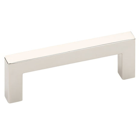 Emtek 86704US14 Warwick Cabinet Pull with 3-1/2 Inch Center to Center - Polished Nickel