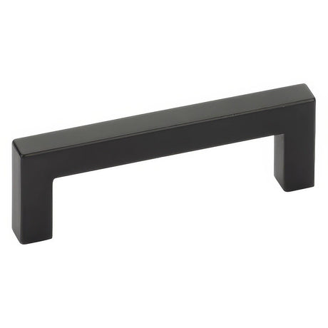 Emtek 86705US19 86705US Warwick Cabinet Pull with 4" Center to Center Flat Black
