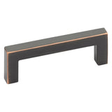Emtek 86707US10B 86707US Warwick Cabinet Pull with 6" Center to Center Oil Rubbed Bronze