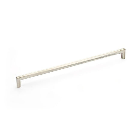 Emtek 86710US14 Warwick Cabinet Pull with 12 Inch Center to Center - Polished Nickel