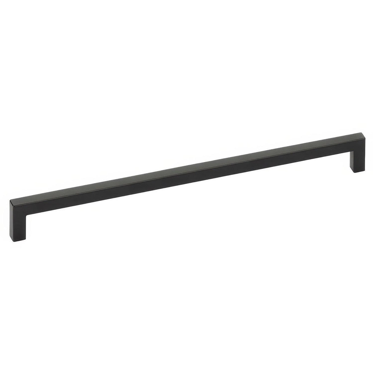 Emtek 86711US19 86711US Warwick Cabinet Pull / Appliance Pull with 12" Center to Center Flat Black