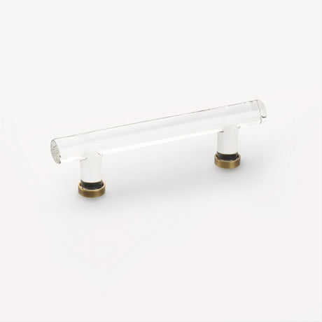 Emtek 86724US26 Glass Cabinet Pull with 4" Center to Center Polished Chrome