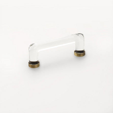 Emtek 86725US10B 4" Center to Center Glass Cabinet Pull Oil Rubbed Bronze