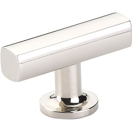 Emtek 86727US14 Freestone T Cabinet Knob - Polished Nickel