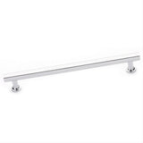 Emtek 87002US26 87002US Freestone Cabinet Pull / Appliance Pull with 18" Center to Center Polished Chrome